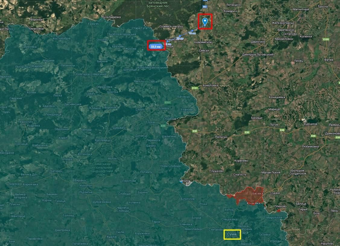 Нова база для шахедів розташована біля кордону з Україною