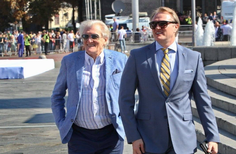 Євген Рибчинський з батьком Юрієм Євгеновичем