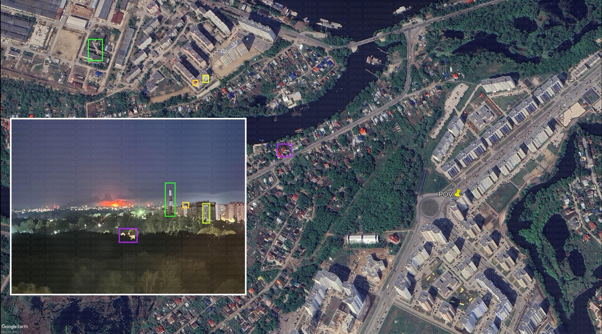 Атака дронів на РФ: у Самарській області палає Новокуйбишевський НПЗ (відео) 2