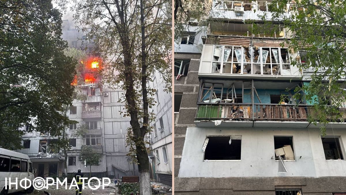 В Днепре враг попал в жилую многоэтажку, в Николаевской области - вспыхнули пожары: фото последствий 1