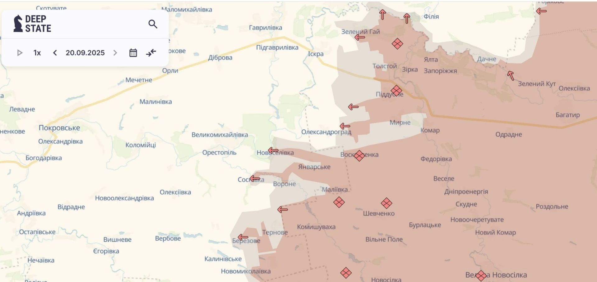 Тревожная тенденция: войскам РФ удается удерживать позиции на Днепропетровщине – спикер ВСУ 1