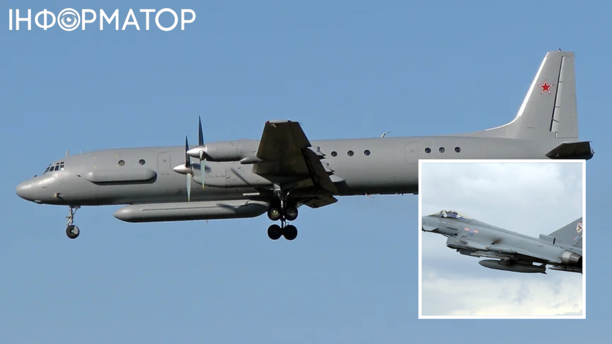 Іл-20М над Балтійським морем