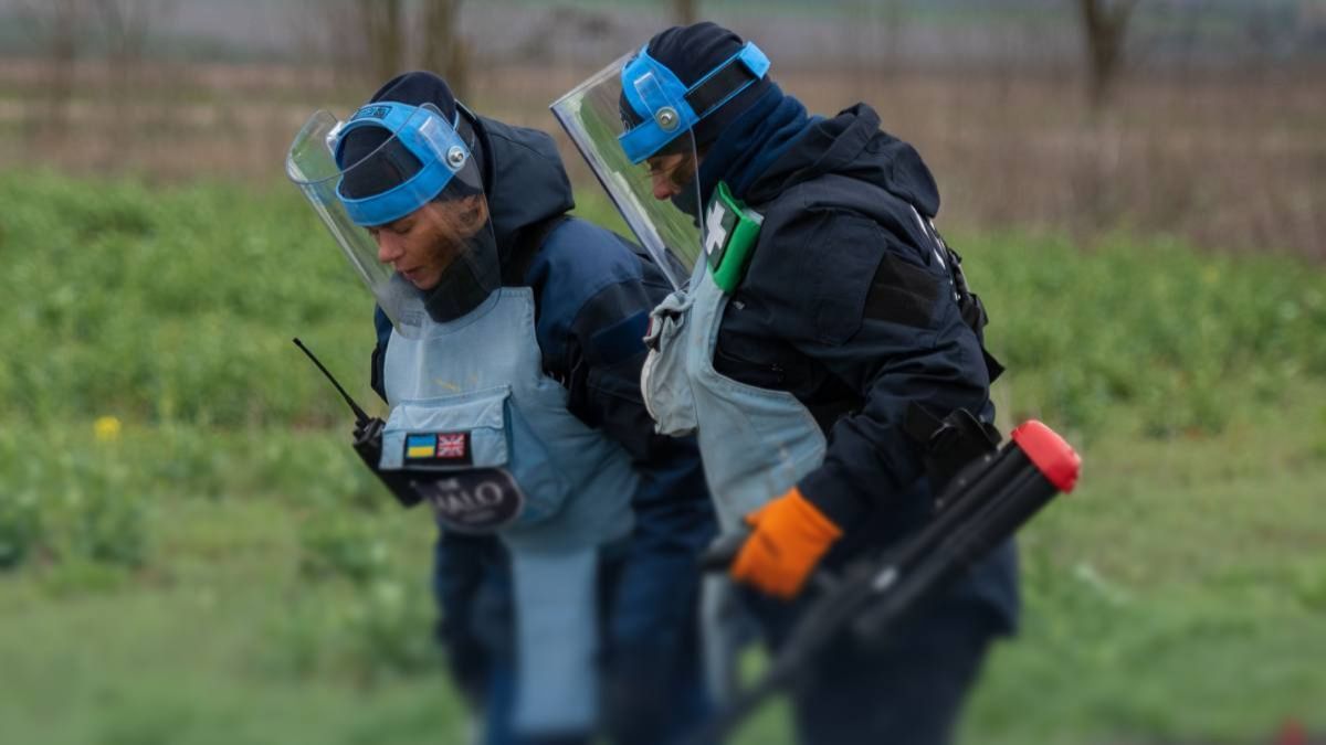 Розмінування Фото: Кабінет міністрів