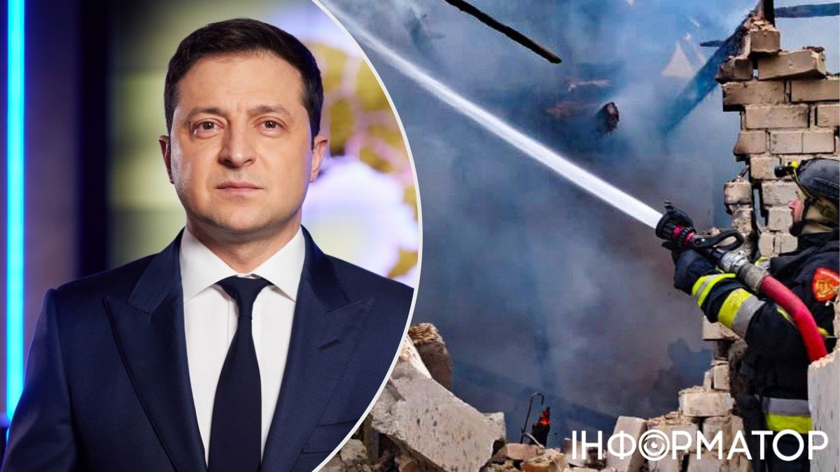 Володимир Зеленський, обстріл Польщі