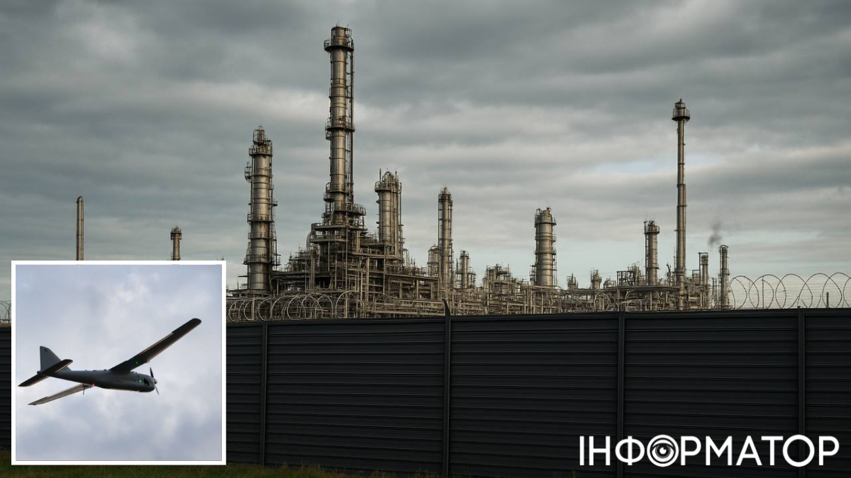 РФ прикриває НПЗ захисною сіткою від дронів
