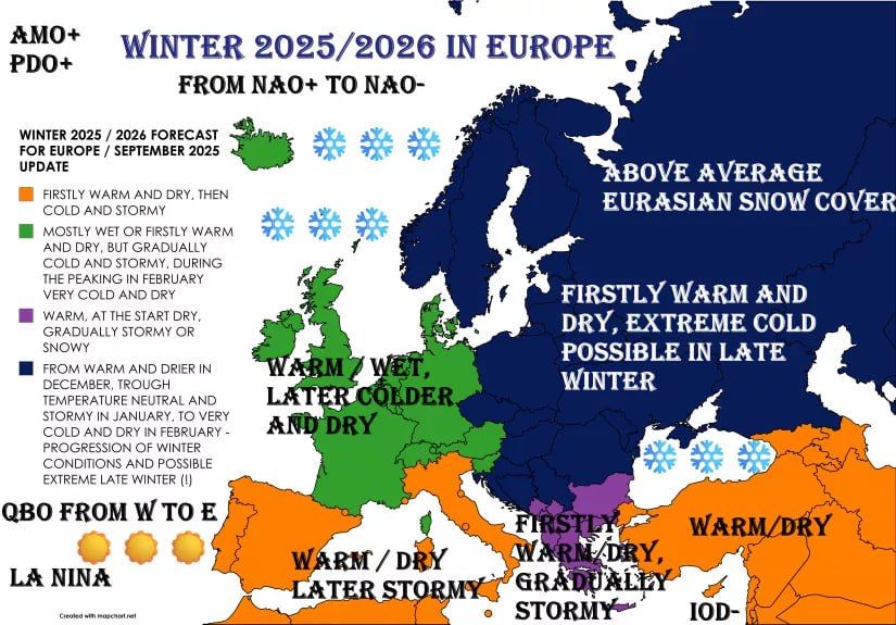 Прогноз синоптиків