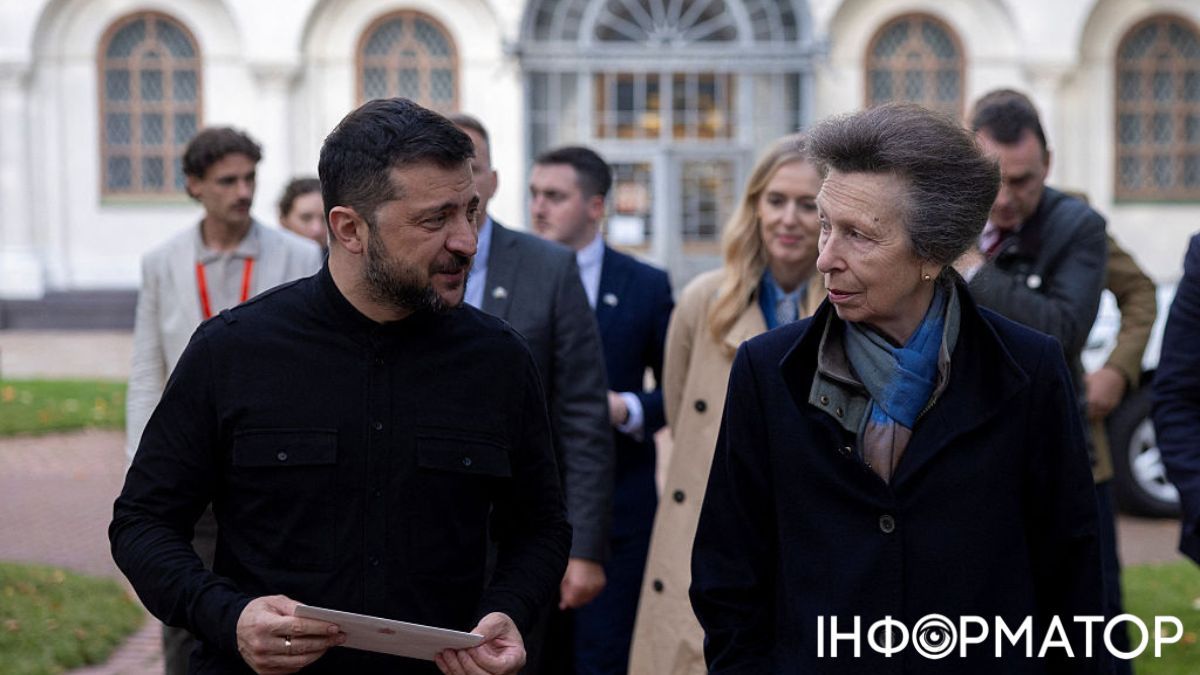 Британська принцеса Анна приїхала до Києва з неоголошеним візитом