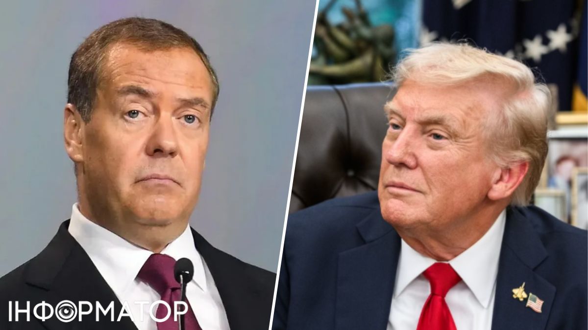 Медведєв висміяв заяву Трампа про підводні човни біля Росії