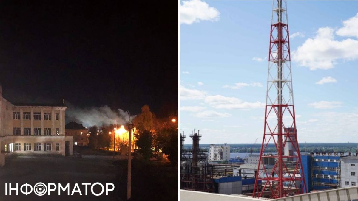 пожежа на заводі Азот