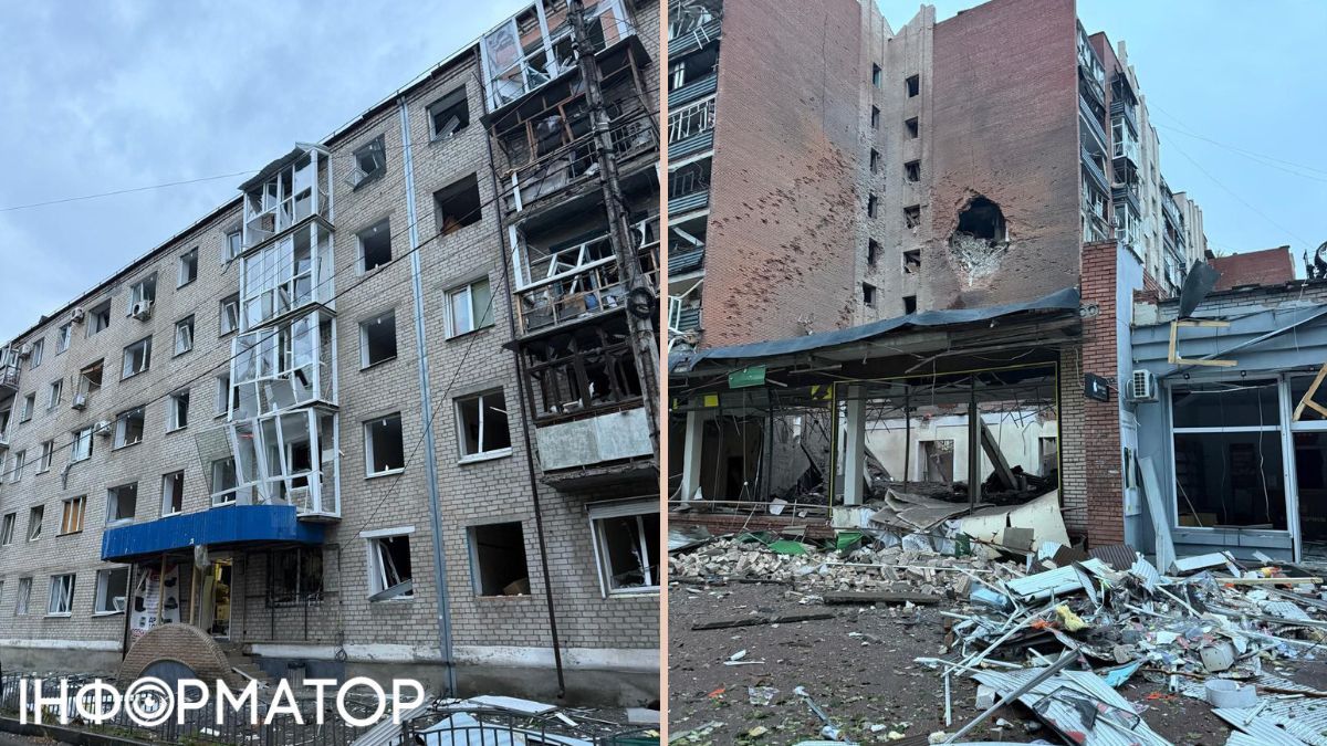 У стіні житлового будинку - величезна дірка: уночі РФ обстріляла Слов'янськ та інші міста Донбасу 1