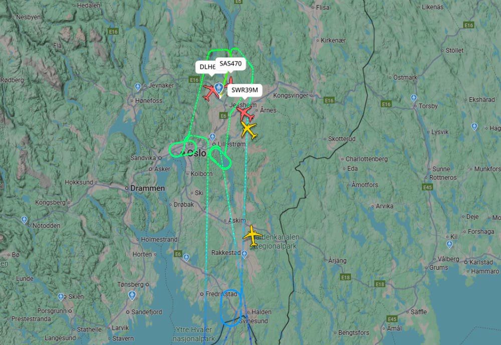 БПЛА атакували Осло в Норвегії: аеропорт був змушений зупинитися 1