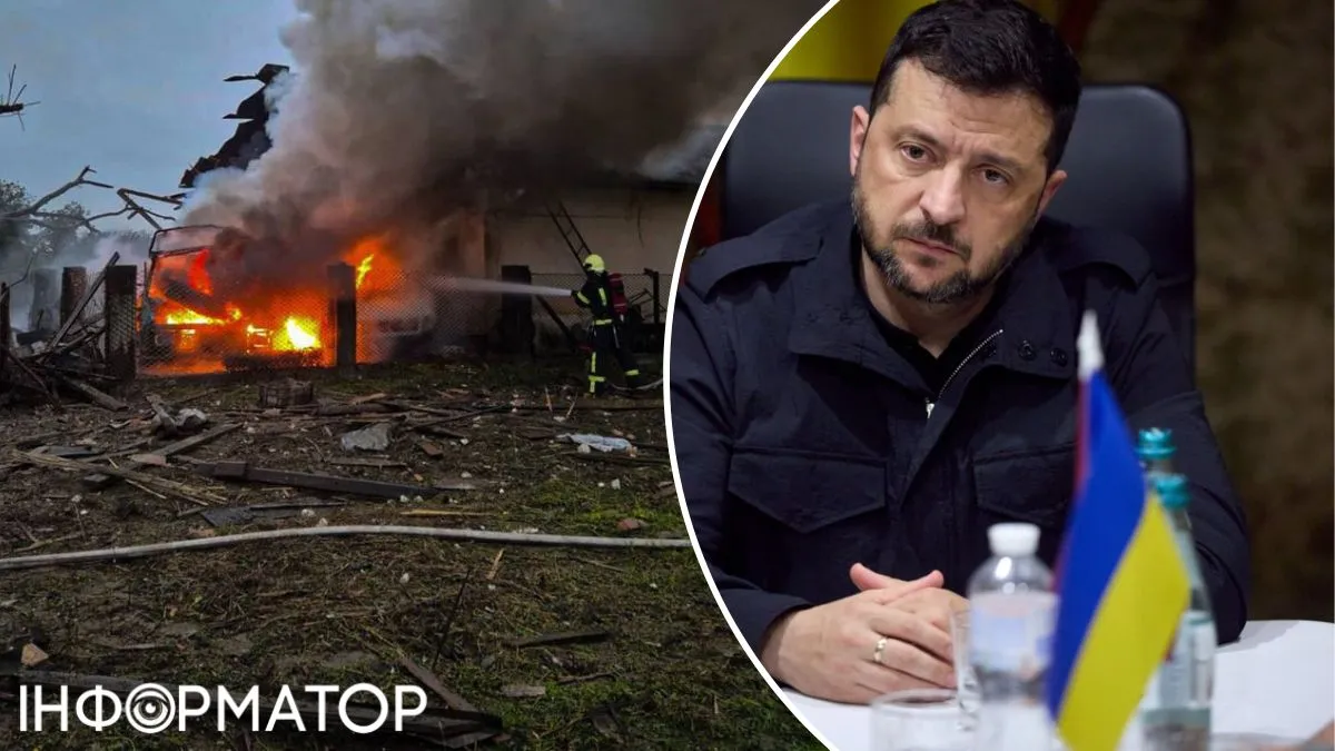 Володимир Зеленський, наслідки атаки 5 жовтня