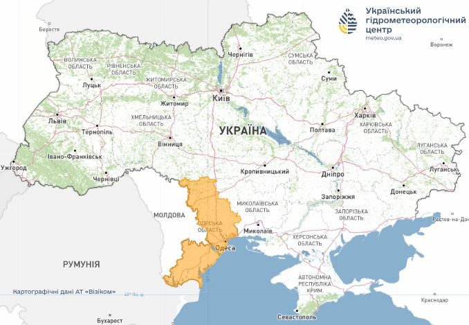 Очікуються сильні дощі Очікуються сильні дощі