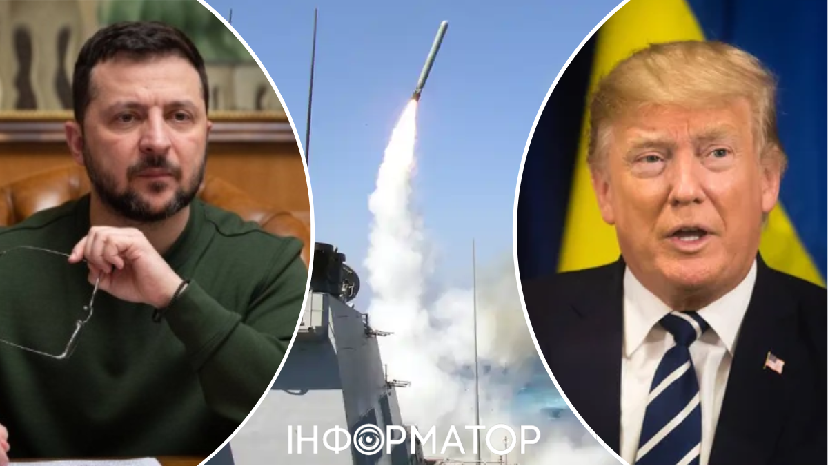 Володимир Зеленький, Дональд Трамп, Tomahawk