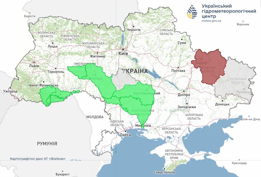 Объявлено о двух стихийных явлениях