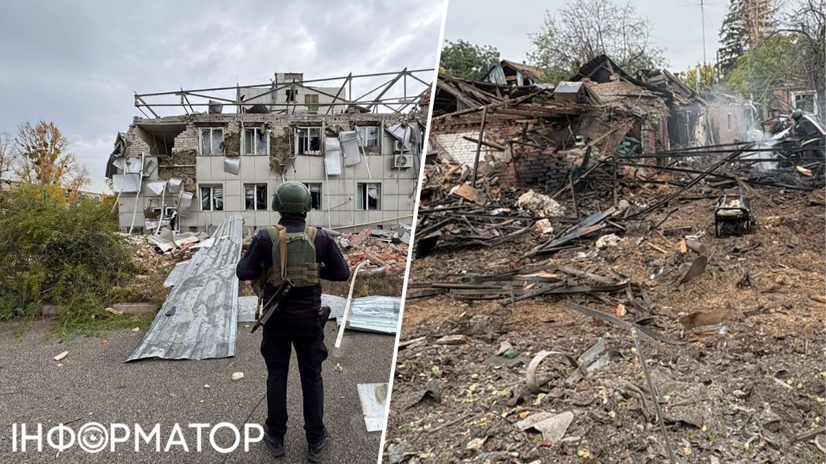В ходе массированной атаки РФ 10 октября пострадали города Донбасса: Нацполиция показала последствия