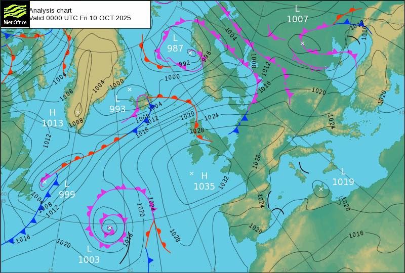 Циклон охопив частину Європи та Україну Циклон охопив частину Європи та Україну