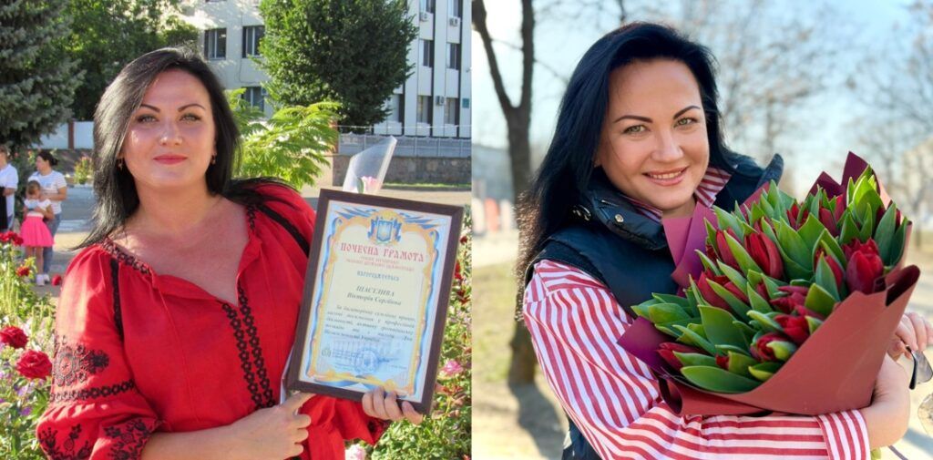 Виктория Счастливая, первый заместитель начальника Ивановской поселковой военной администрации Генического района Херсонщины. Фото из соцсетей Виктория Счастливая, первый заместитель начальника Ивановской поселковой военной администрации Генического района Херсонщины. Фото из соцсетей