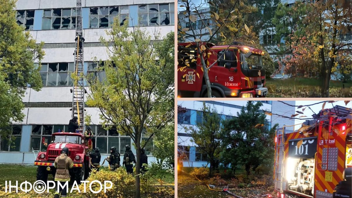 Россия атаковала предприятие в Нежине, вспыхнули пожары