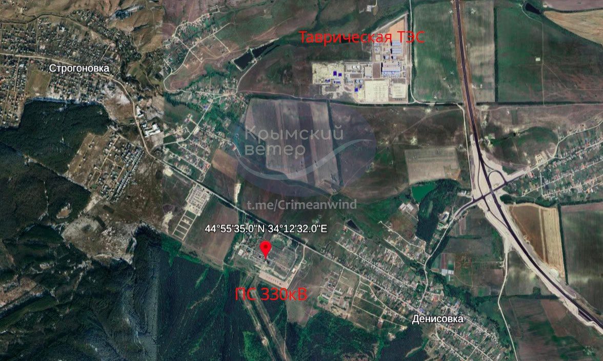 Крым без света: после ночной атаки вспыхнула Симферопольская ТЭС 2