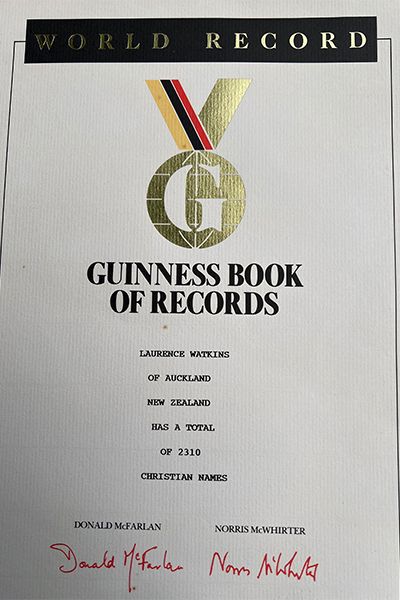 Внесено до Книги Рекордів Гінеса Внесено до Книги Рекордів Гінеса