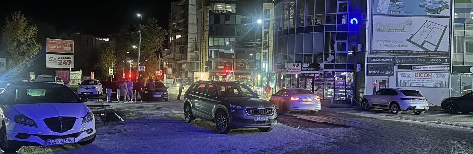 Инцидент произошел недалеко от тернопольского торгового центра "Орнава"