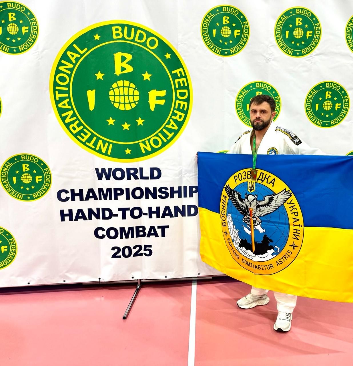 Офицер ГУР стал чемпионом мира по рукопашному бою 1