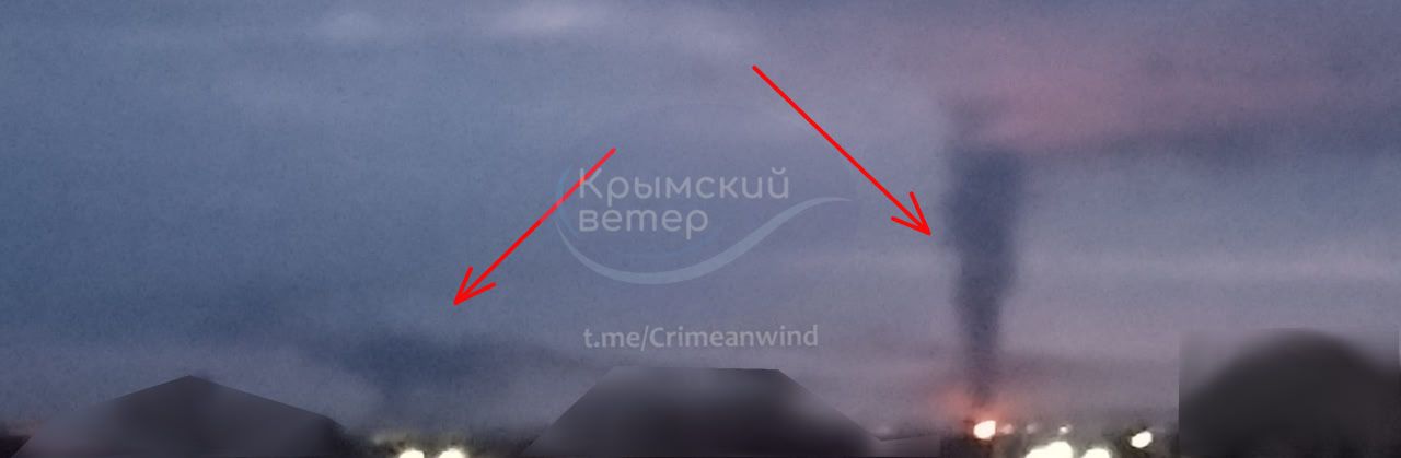 Окупований Крим атакували дрони: палає нафтобаза у Гвардійському 3