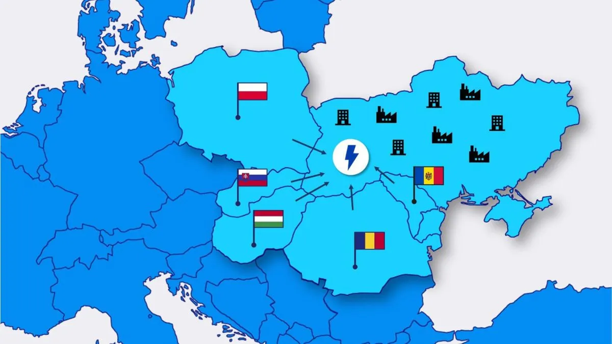 Імпорт електроенергії Фото: Укренерго