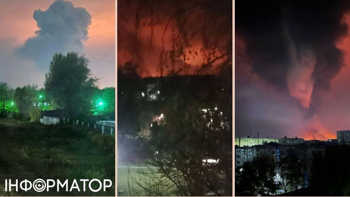Взрывы и пожары произошли в Самаре, Новокуйбышевске и Оренбурге