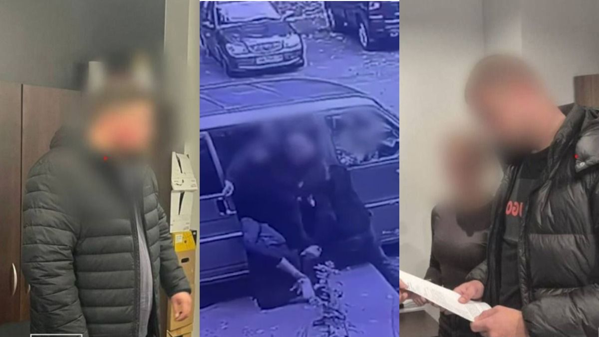 Двом правоохоронцям, які побили чоловіка біля Голосіївського ТЦК, ДБР повідомило про підозру