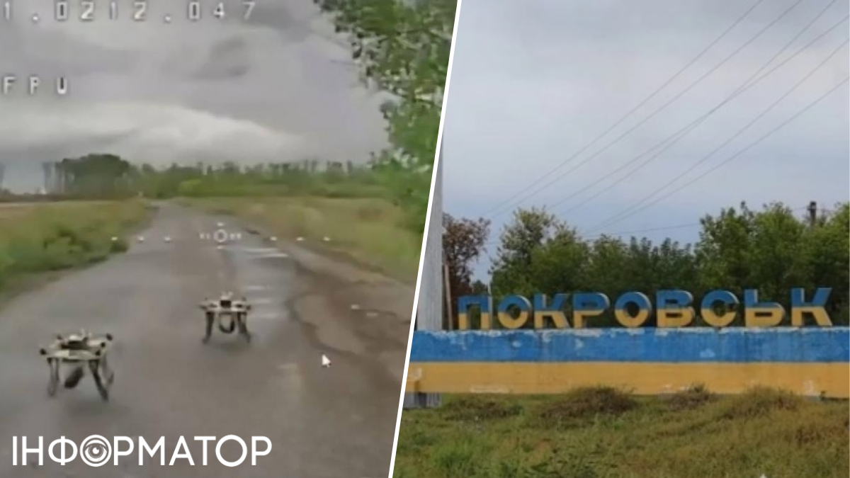 Дроны РФ в Покровске