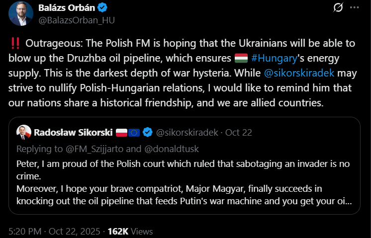 Голова МЗС Польщі посварився с угорцями: послухайтесь президента Трампа 1