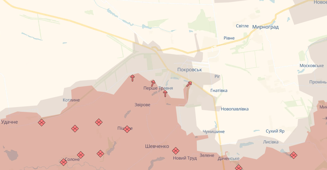 Бои за Покровск: русские продвинулись вблизи южных районов города, а также на востоке Запорожья.