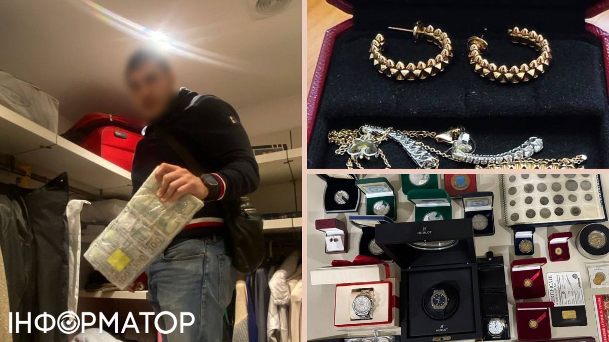 Мільйон доларів готівкою, розкішні годинники, наддорогі коштовності: ДБР у Дніпрі затримали начальницю відділу екоінспекції