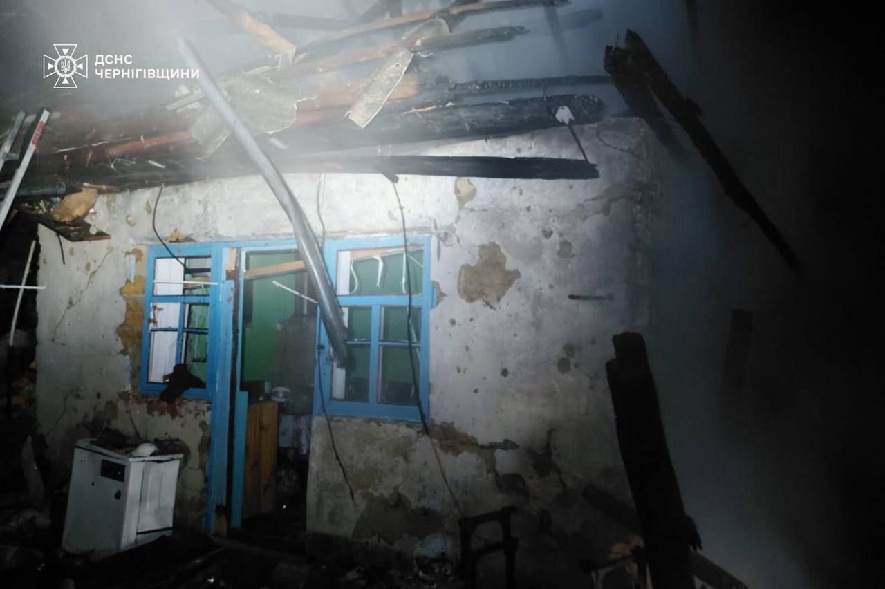 Росія атакувала Чернігівщину дронами й авіабомбами: є поранені 4