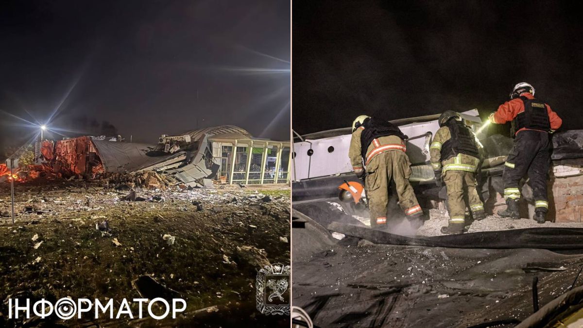 Росіяни КАБом вдарили по Харківщині: ворог розніс АЗС, постраждали п'ятеро людей 2