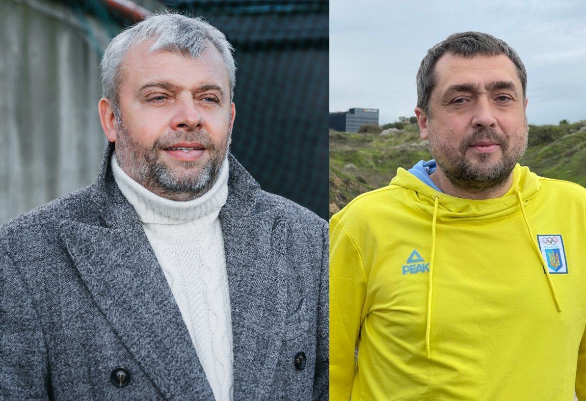 Александр Свищев, президент ФФПУ и Григорий Козловский, основатель ФК "Рух"