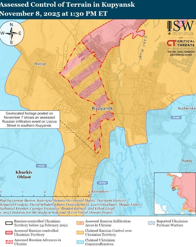 Карти бойових дій від ISW Карти бойових дій від ISW