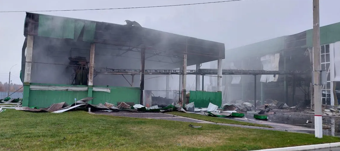 Наслідки удару РФ по зеленій ТЕЦ Наслідки удару РФ по зеленій ТЕЦ