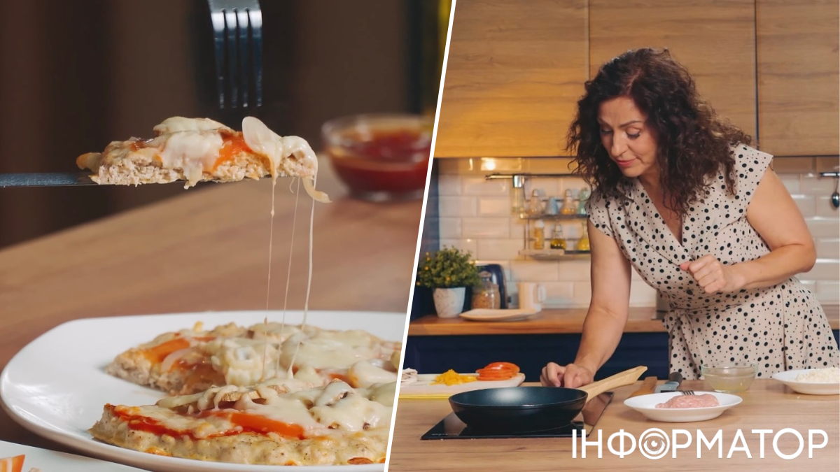 Піца без тіста - справжня білкова бомба від Надії Матвєєвої