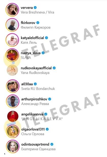 Кремлівський пул зірок - у друзях Катерини Вербер