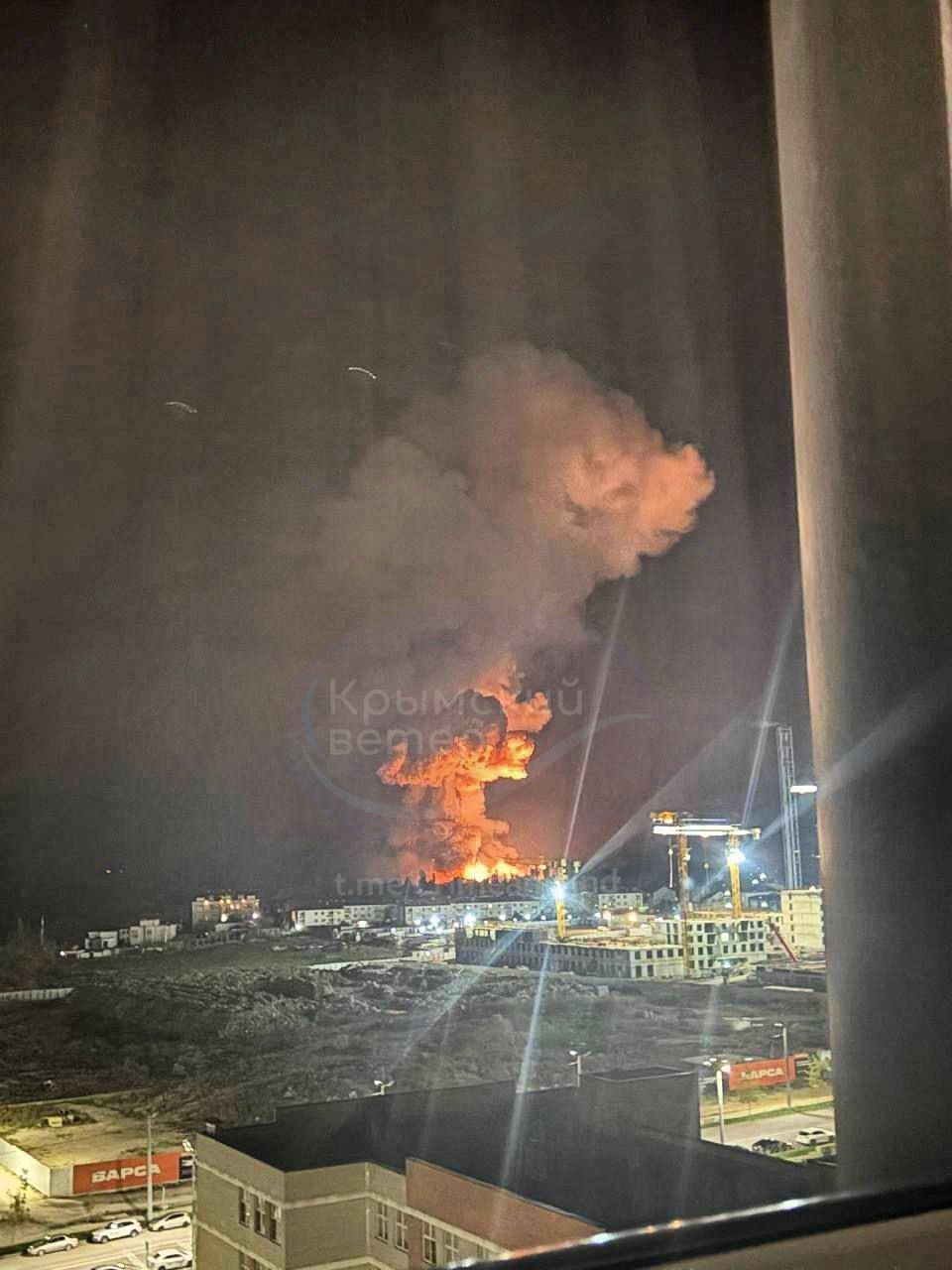 Новороссийск массированно атаковали дроны: пылает большой нефтяной терминал.