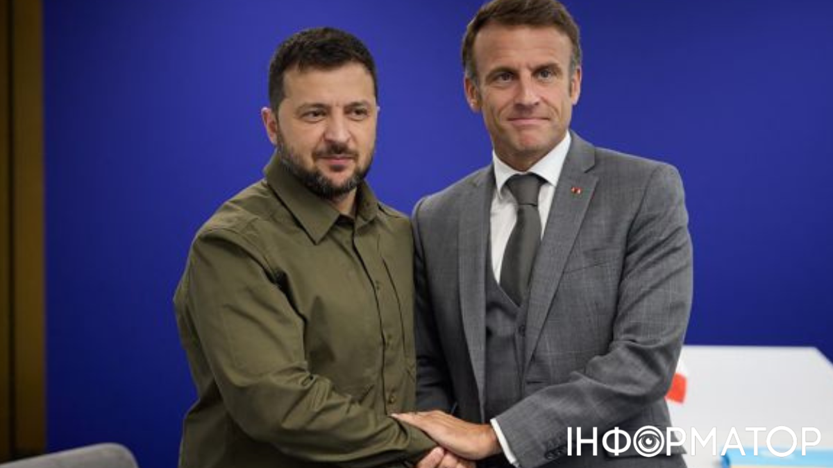 Переговори Зеленського і Макрона