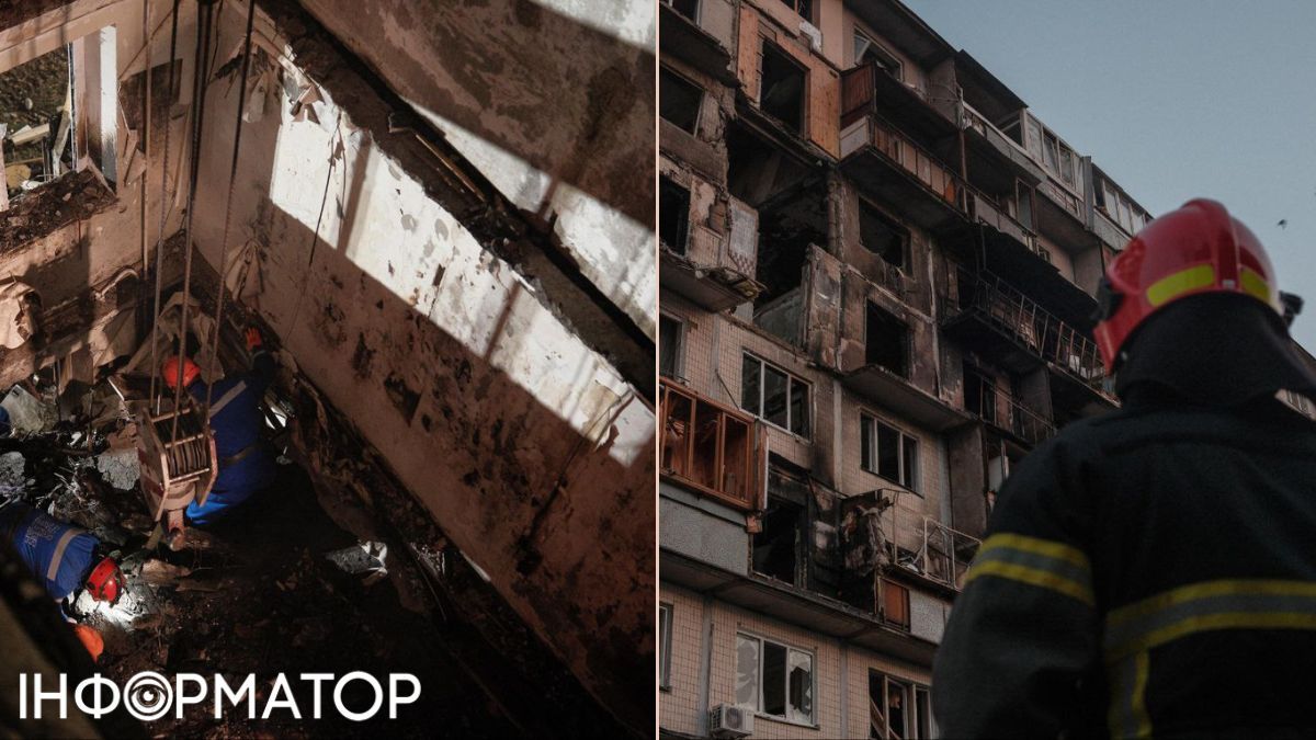 Атака РФ по многоэтажке в Деснянском районе Киева: спасательную операцию завершили, погибли шесть человек 1