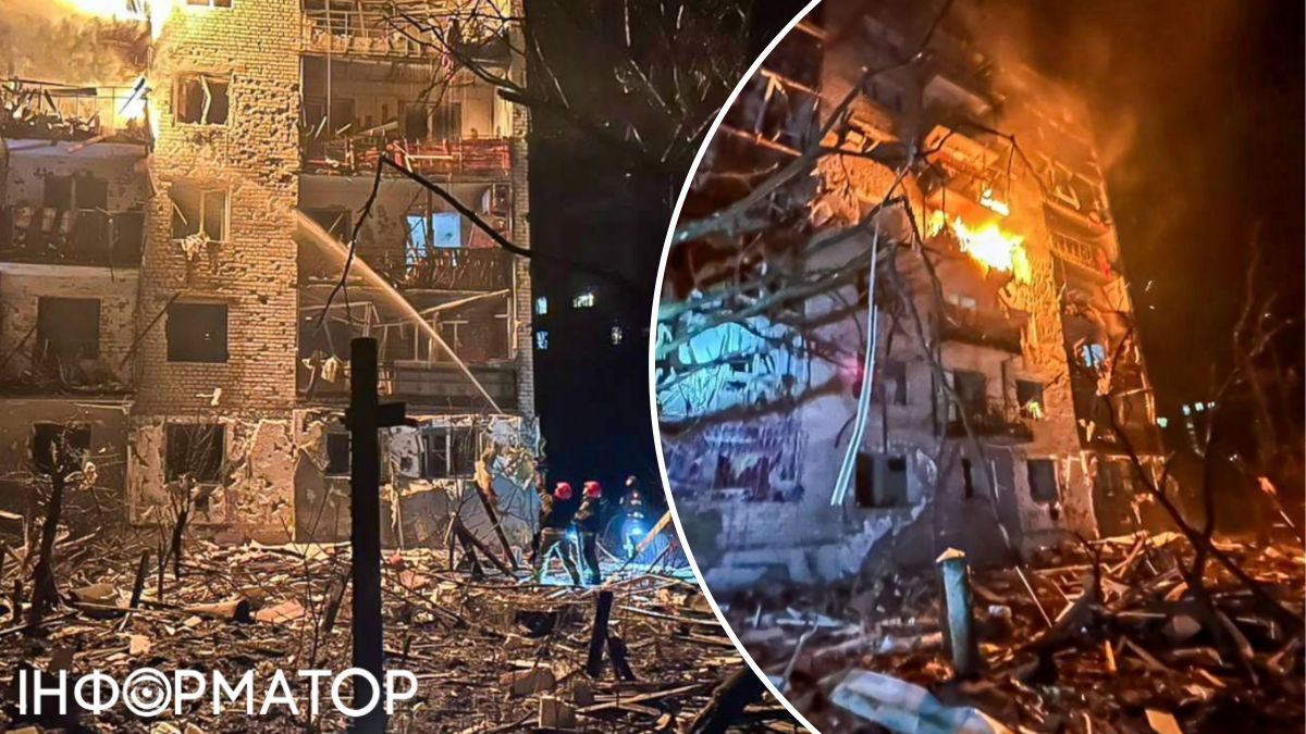 РФ атаковала Украину 128 дронами и двумя баллистическими ракетами: силы ПВО сбили 91 цель