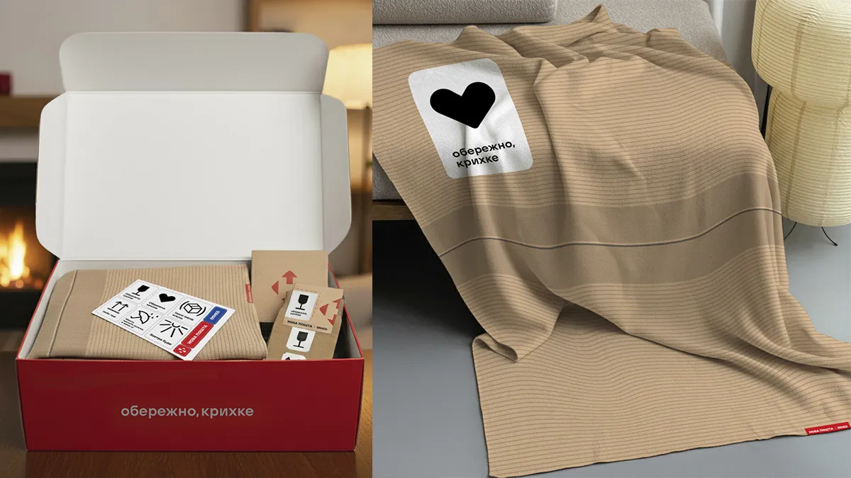 Турбота, яку можна надіслати: набір Нової пошти та ORNER