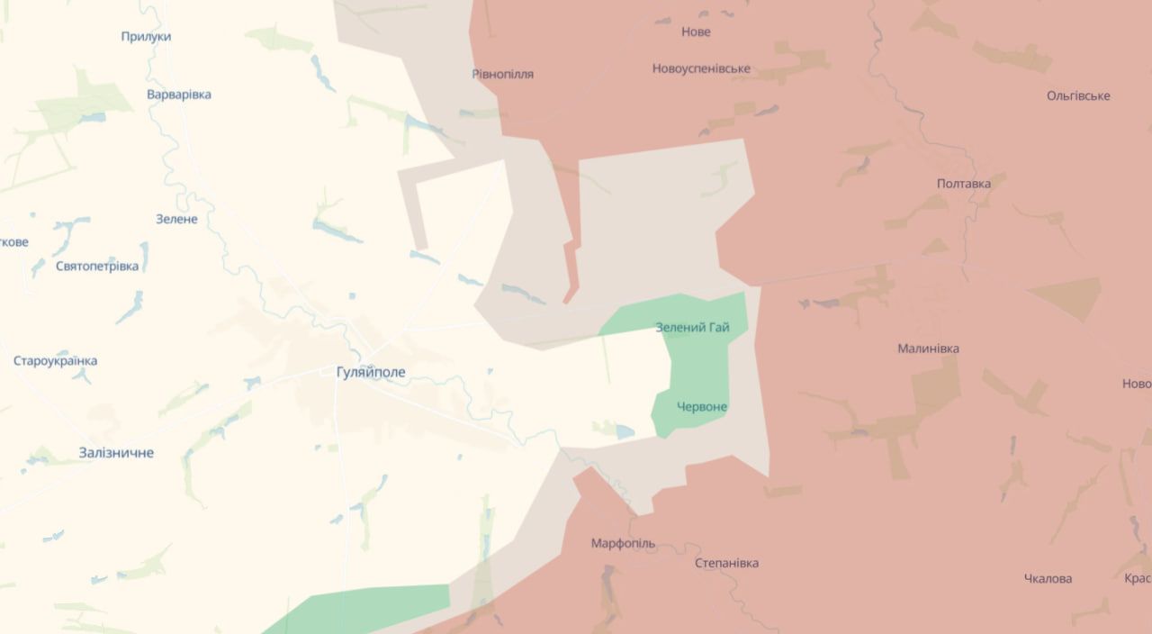 Продвижение врага в Запорожье