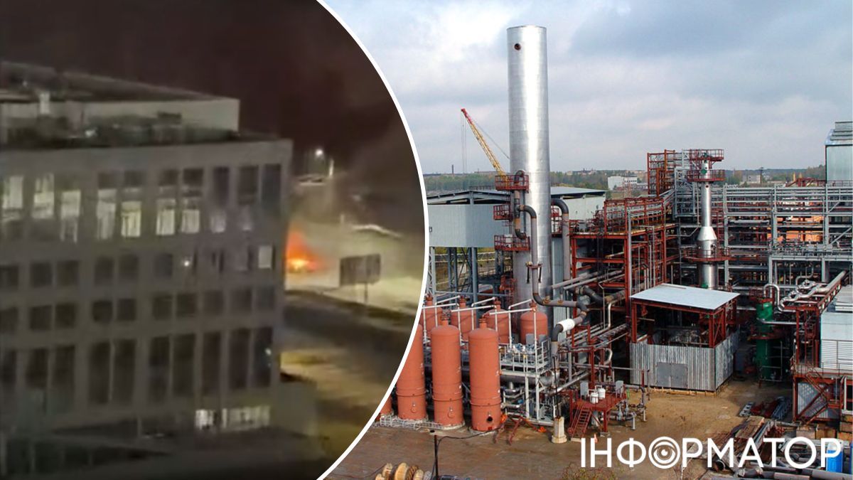 Дрони вдарили по Рязанському НПЗ: у місті чули серію вибухів і бачили масштабну пожежу