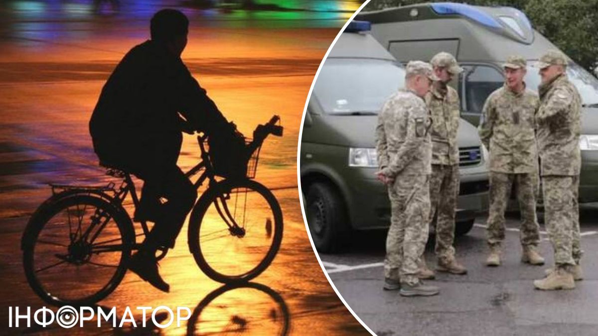 Одеський ТЦК призначив службову перевірку через бусифікацію велосипедиста: ледь не збили та запхали до буса